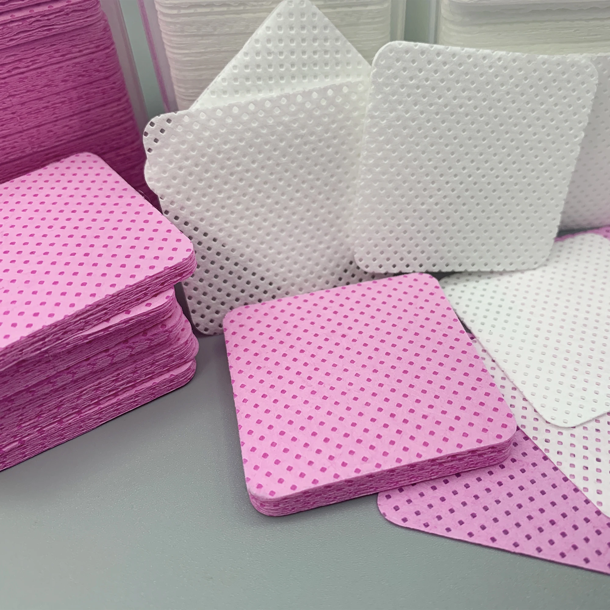 200Pcs/Box Lint Free Nail Wipe - Storage Basket Fabric recension och pris