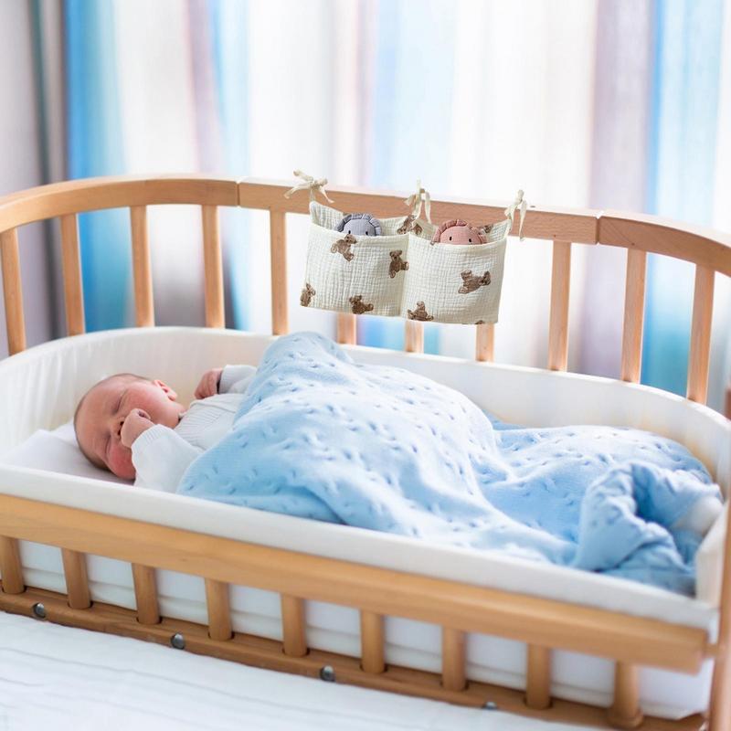 Baby Crib Organizer Cot Caddy  - Baby Nursery Storage recension och pris