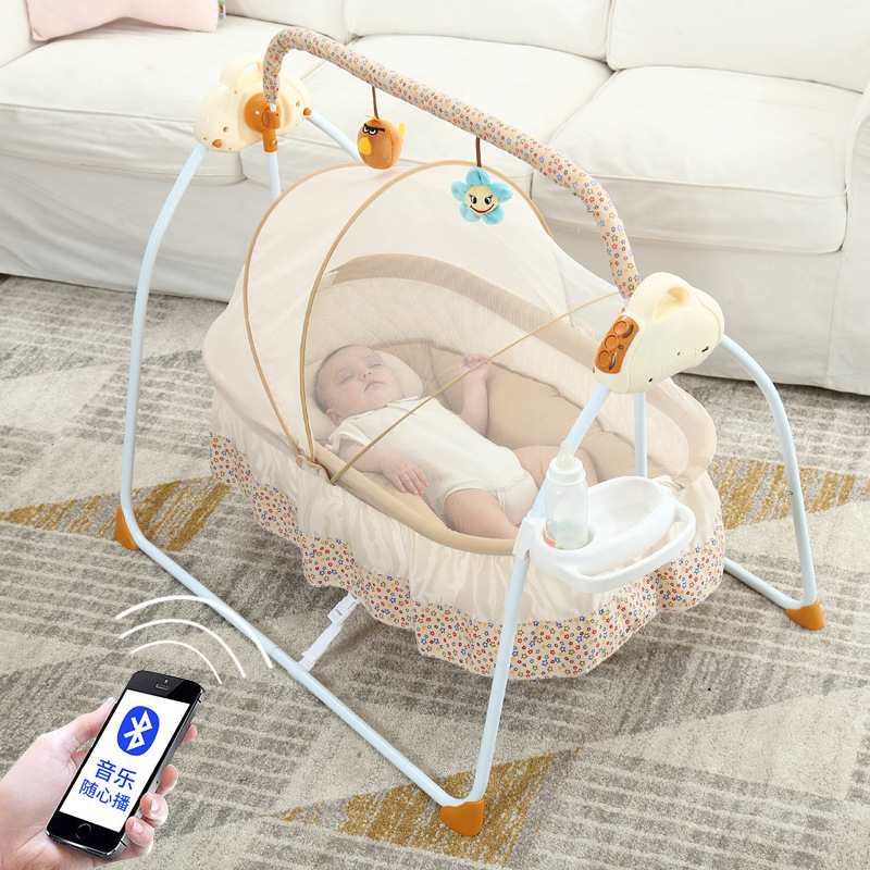 Smart Electric Baby Cradle Bed - Baby Nursery Chair recension och pris