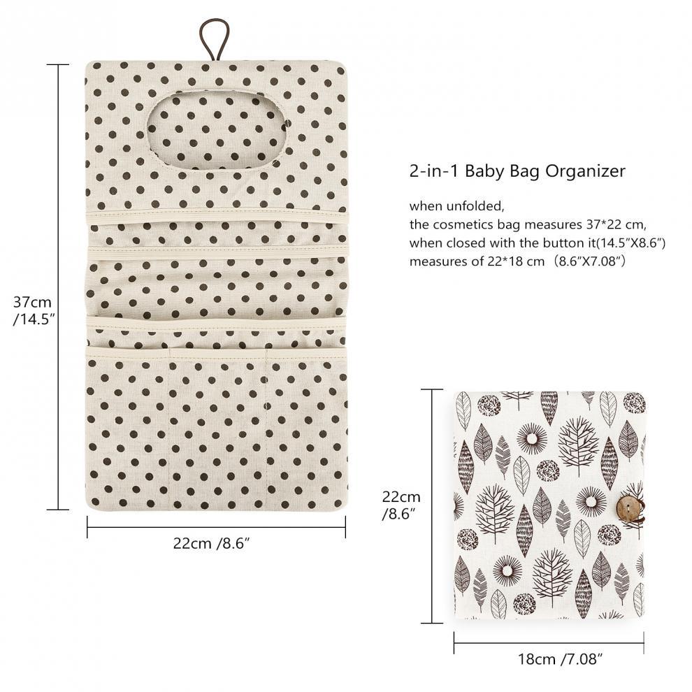 Waterproof Baby Diaper Storage - Baby Nursery Storage recension och pris