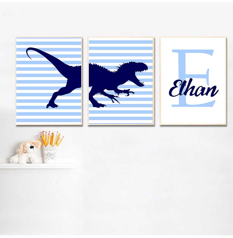 Art Canvas Painting Nordic Pos - Baby Name Wall Art recension och pris