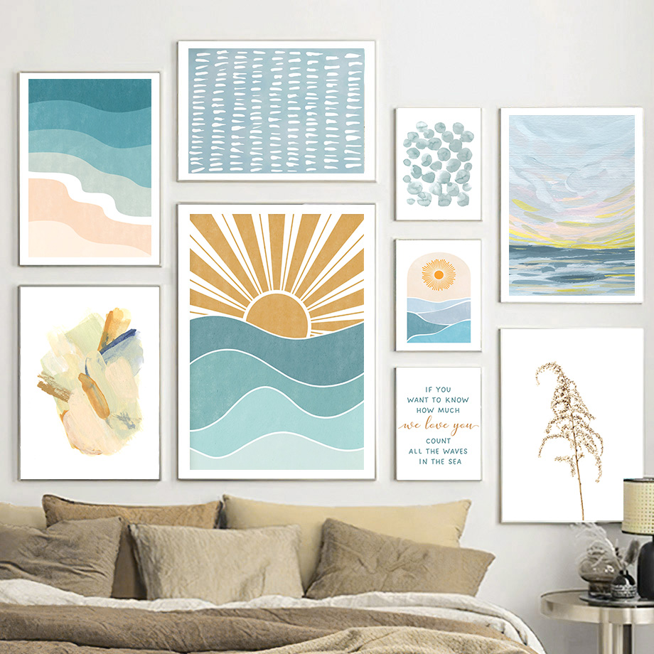 Sunrise Sunset Beach Ocean Quo - Baby Nursery Quotes recension och pris