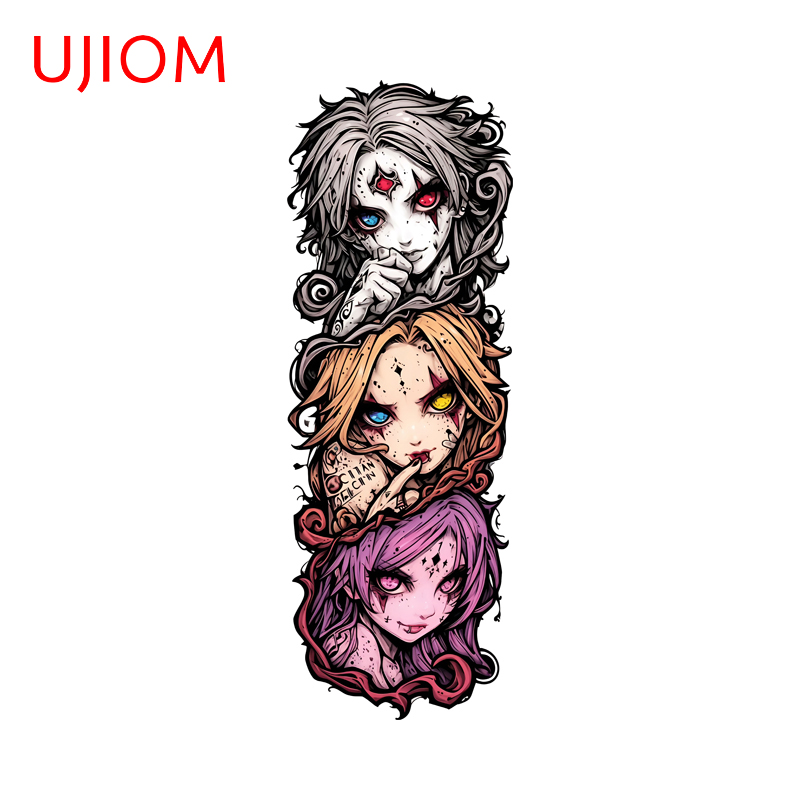 UJIOM Attractive Anime Girls W - Baby Nursery Vinyl Wall Stickers recension och pris