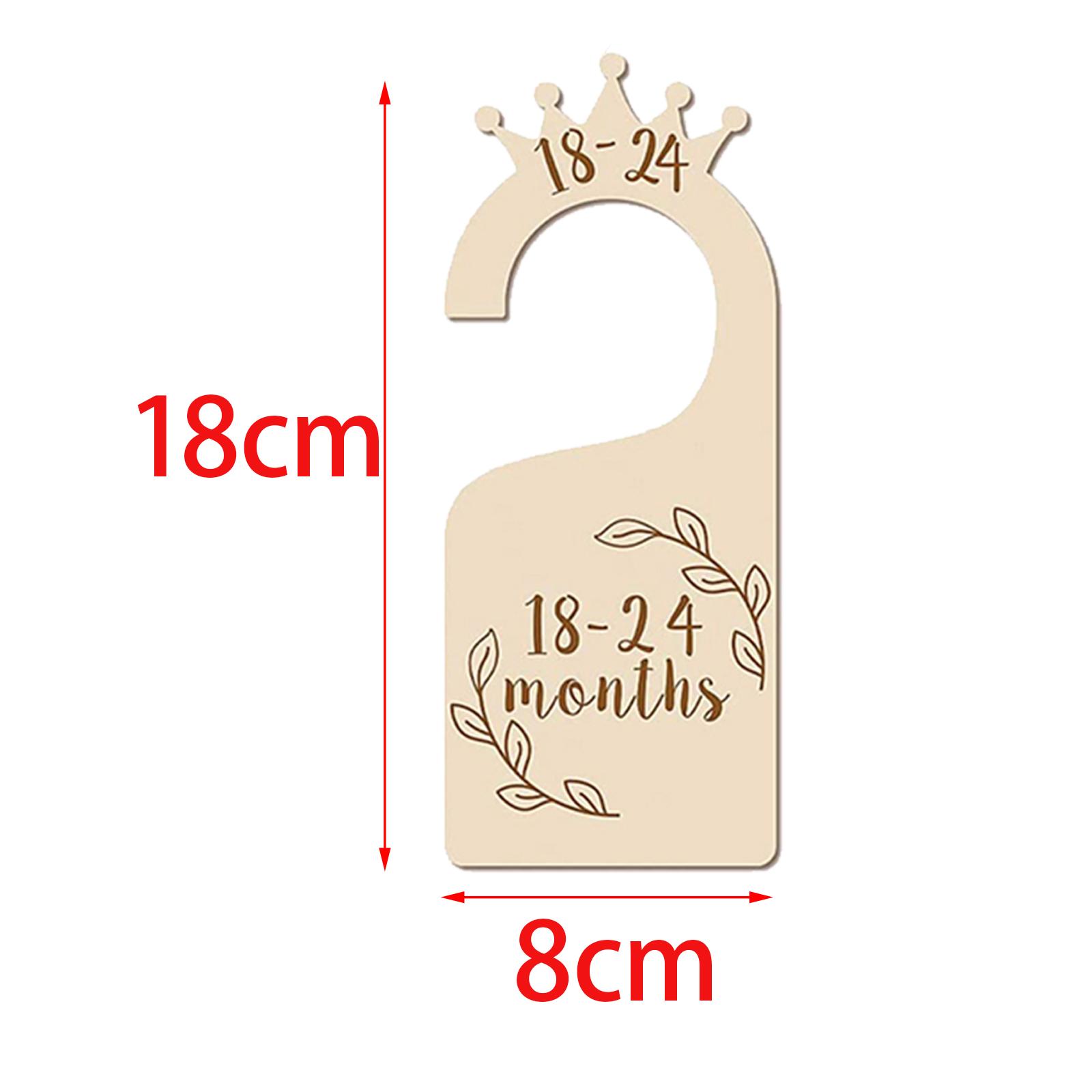 Baby Closet Dividers Wooden Wa - Baby Nursery Storage recension och pris