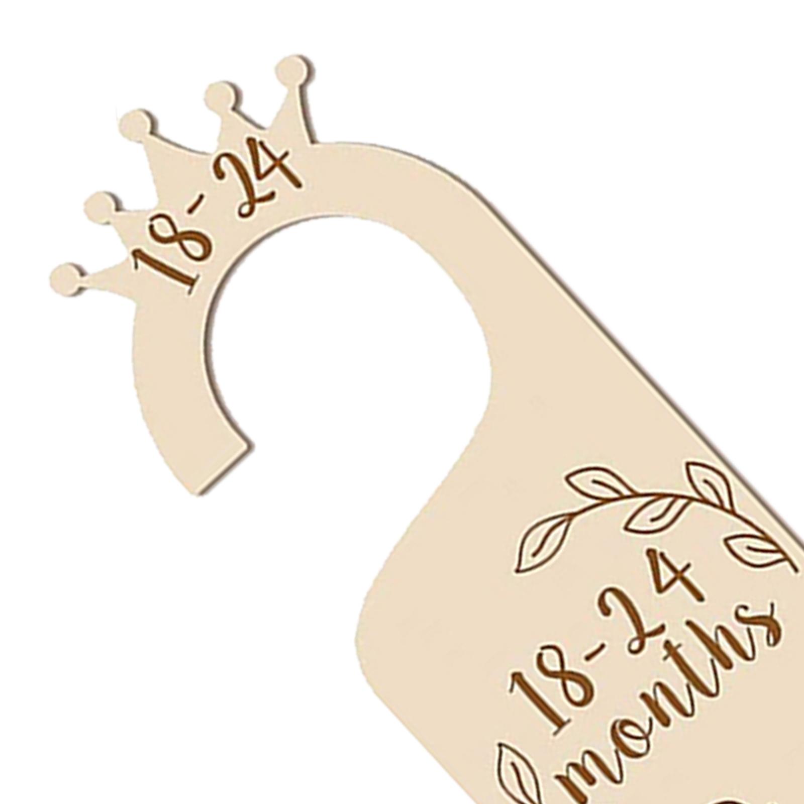 Baby Closet Dividers Wooden Wa - Baby Nursery Storage recension och pris