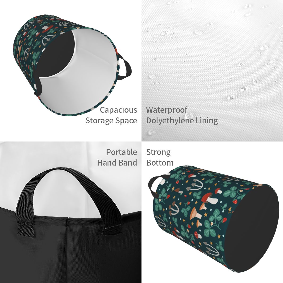 Magic Forest Laundry Basket Co - Baby Nursery Storage recension och pris