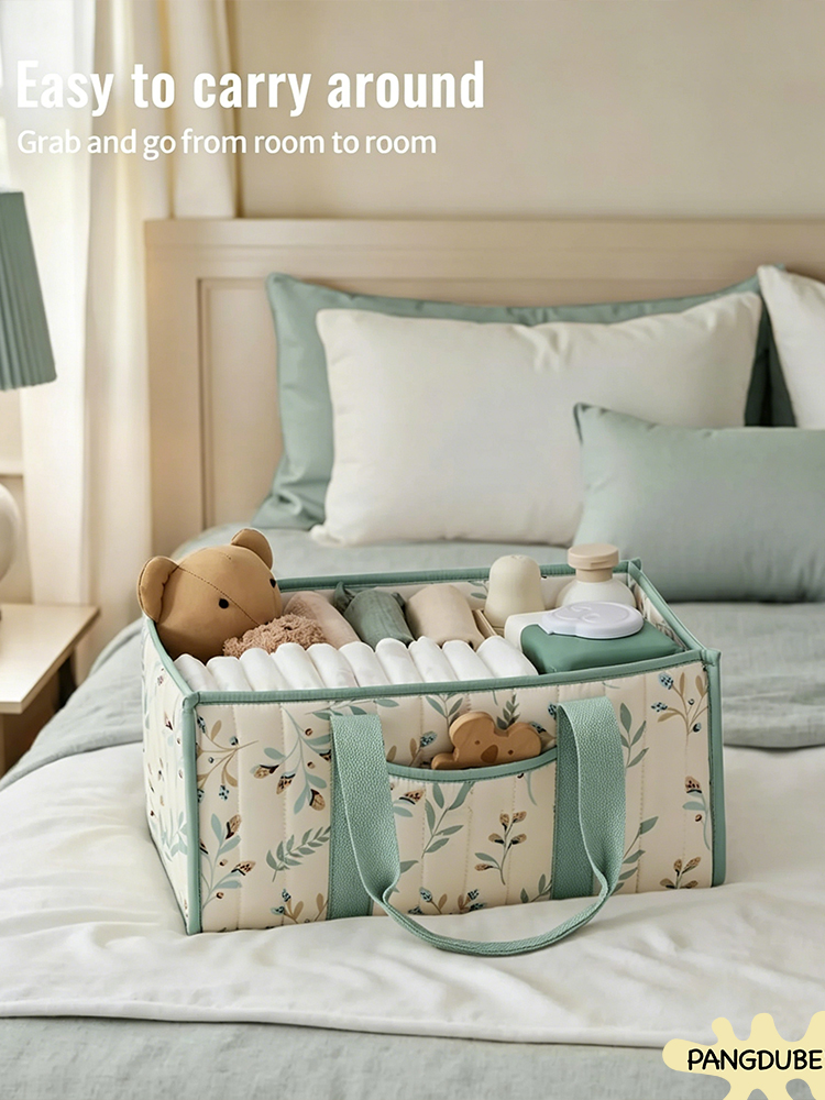 PANGDUBE Diaper Stacker Organi - Baby Nursery Storage recension och pris