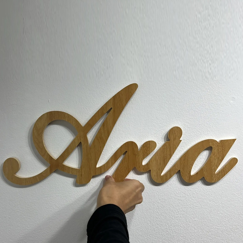 Custom name sign  Wooden name  - Baby Nursery Modern recension och pris