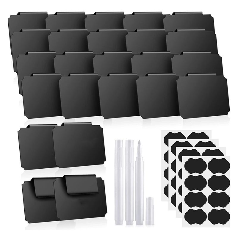 ABFS 24PCS Basket Labels, Prem - Storage Basket Fabric recension och pris