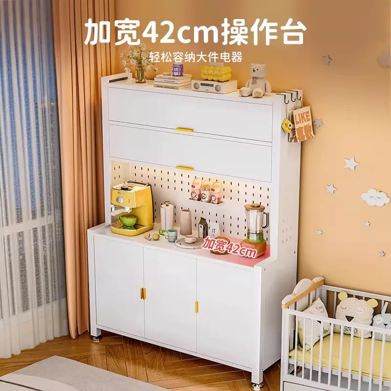 Steel Baby Feeding Table with  - Baby Nursery Shelves recension och pris