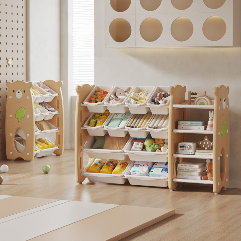 Children Toys Storage Cabinet  - Baby Nursery Shelves recension och pris