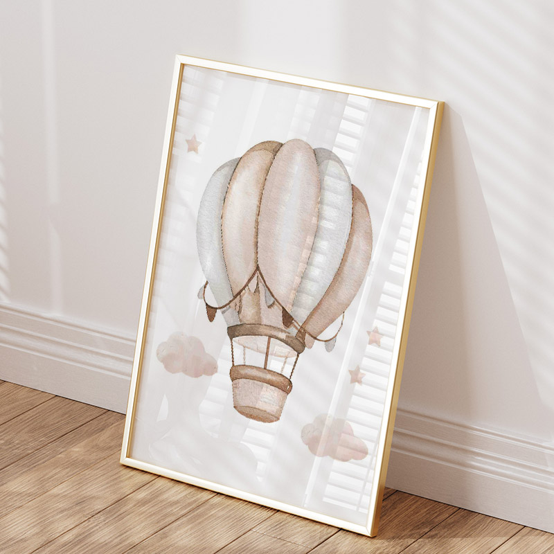 Cute Elephant Hot Balloon Moon - Baby Nursery Modern recension och pris