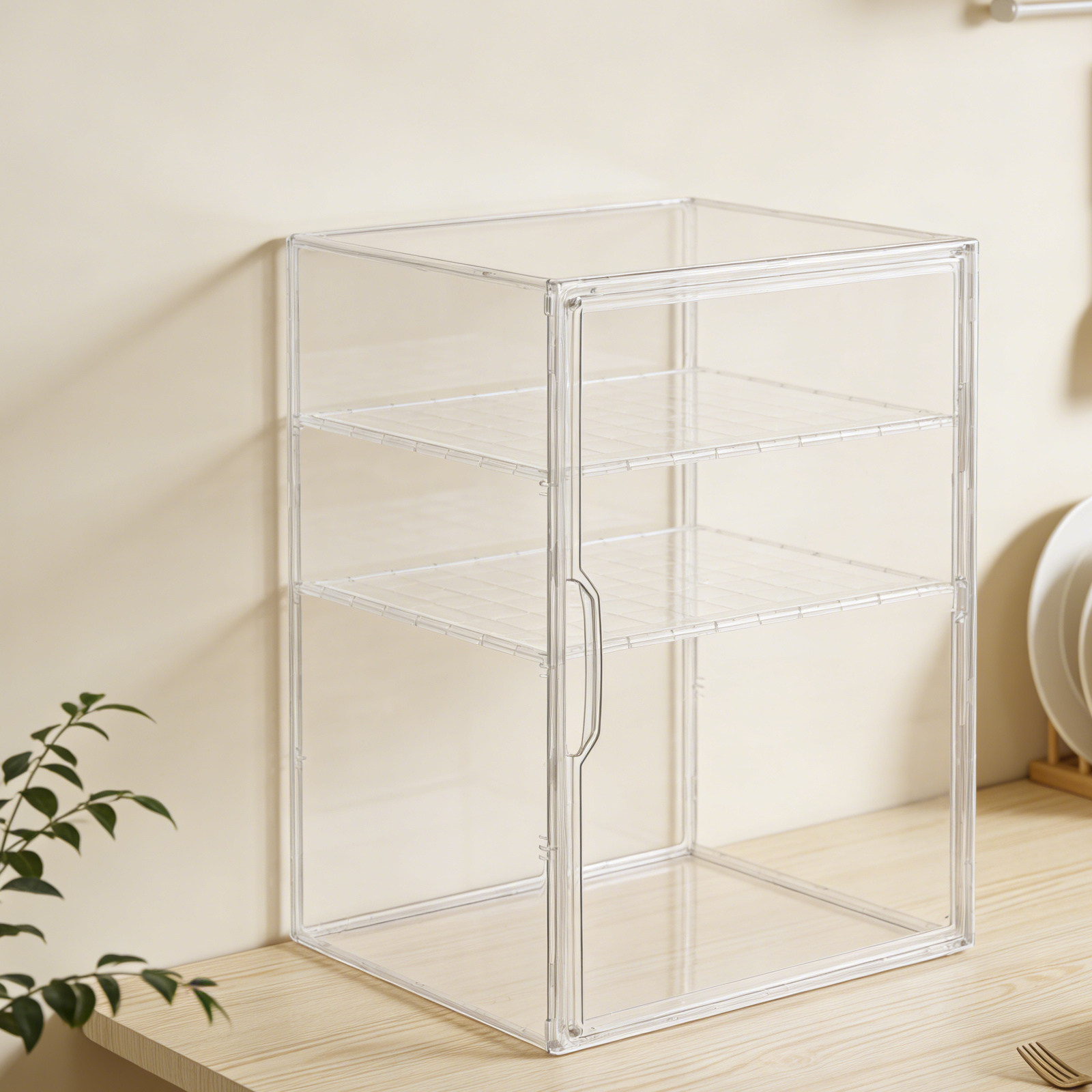 Clear Acrylic 3-Tier Baby Bott - Baby Nursery Storage recension och pris