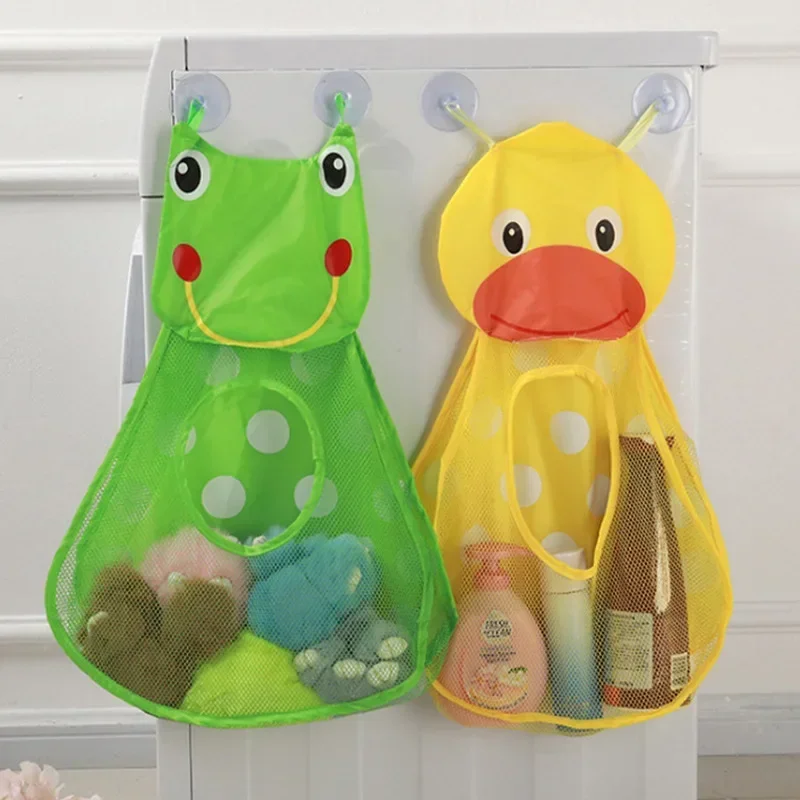 Baby Bathroom Mesh Bag Cartoon - Storage Basket Fabric recension och pris