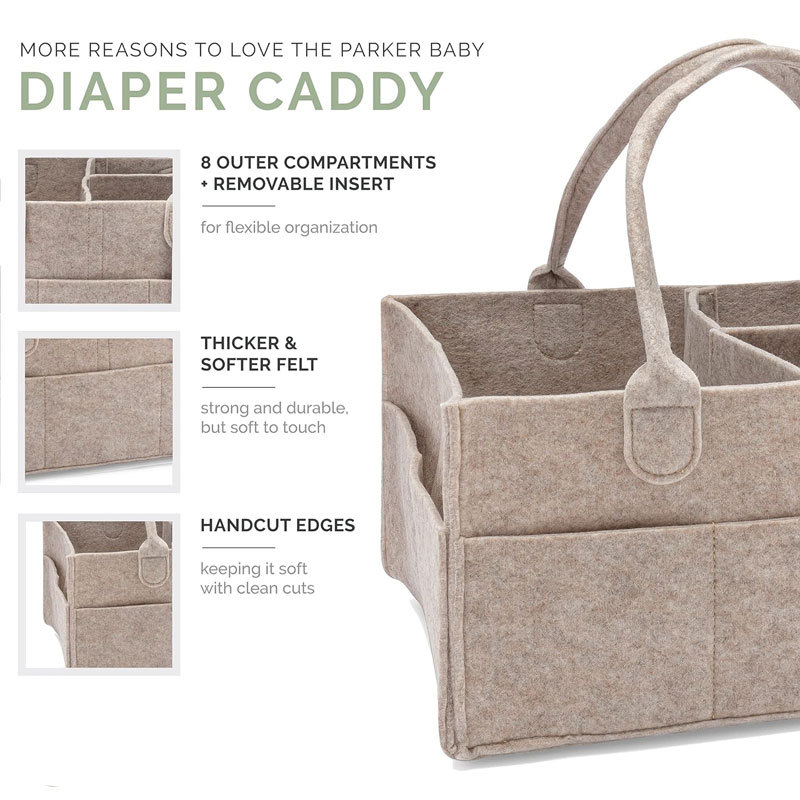 Diaper Caddy - Nursery Storage - Baby Nursery Shelves recension och pris