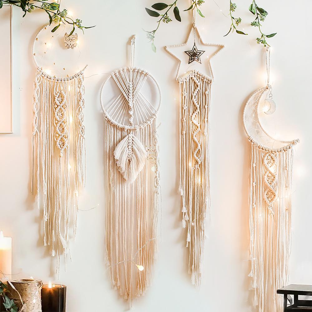 Macrame Dream Catcher Boho Hom - Baby Nursery Modern recension och pris