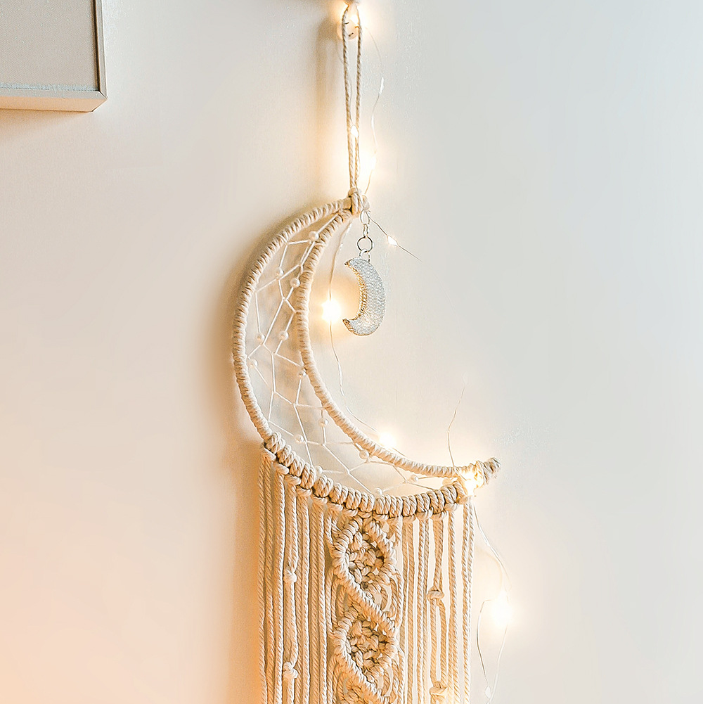 Macrame Dream Catcher Boho Hom - Baby Nursery Modern recension och pris