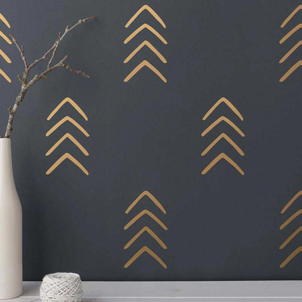 28Pcs Geometric Unique Arrow W - Baby Nursery Vinyl Wall Stickers recension och pris