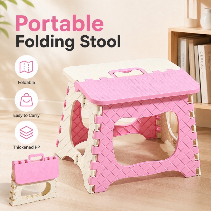 Portable Folding Stool Thicken - Baby Nursery Chair recension och pris