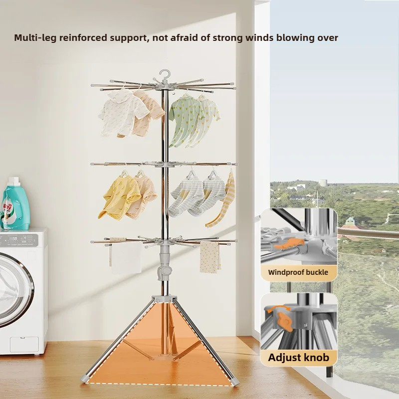 Baby Clothes Drying Rack-Folda - Baby Nursery Shelves recension och pris