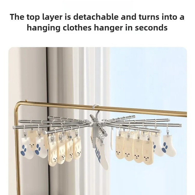 Baby Clothes Drying Rack-Folda - Baby Nursery Shelves recension och pris